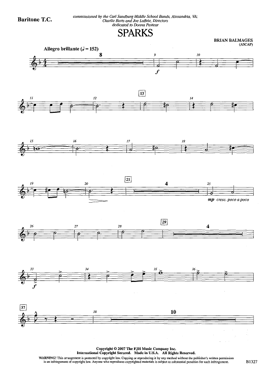 Sparks - Baritone TC