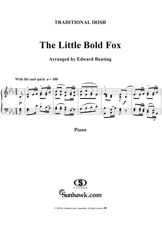 The Little Bold Fox