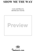 Show Me The Way