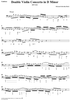 Double Violin Concerto - Continuo