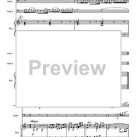 Trio Sonata I, BWV 1039 - Piano Score