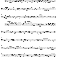 Sonata in G Minor and Presto - Cello
