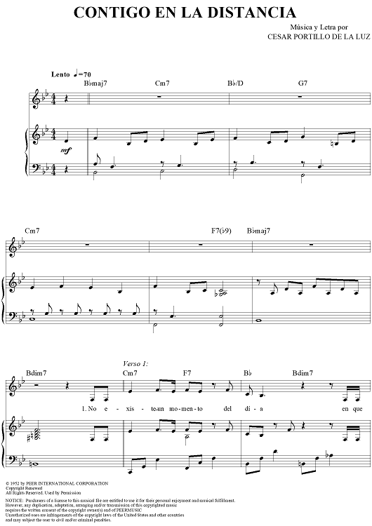 Contigo en la Distancia