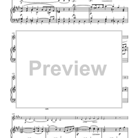 Sonata for Horn and Piano, Op. 104 - Piano Score