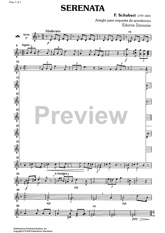 Serenata - Accordion 1