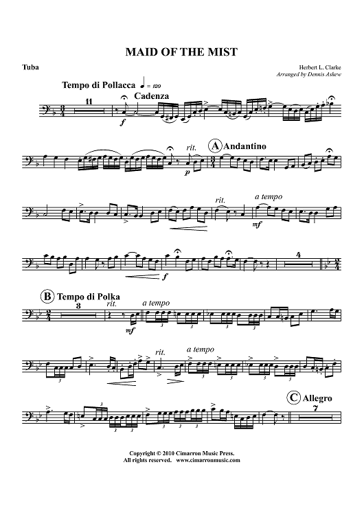 Maid of the Mist - Tuba