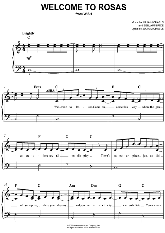 Welcome To Rosas - from Wish