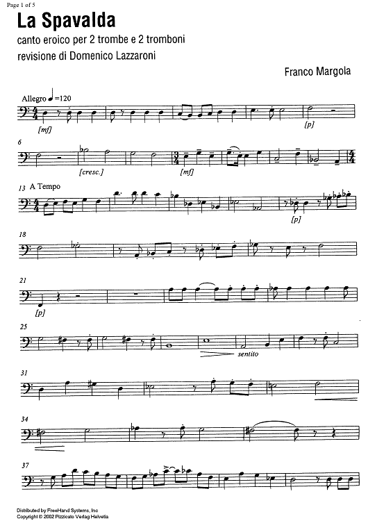 La Spavalda - Trombone 2