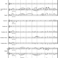 "Marsch der Priester" and "Adagio", No. 9 from  "Die Zauberflöte", Act 2 (K620) - Full Score