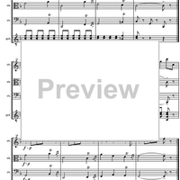 Quartetto No. 1 - Score