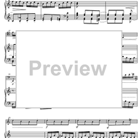 Sonata No. 4 C Major Op.102 No. 1 - Score