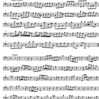 Sonata F Major - Continuo