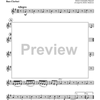 Sonata in F (Allegro) - Bass Clarinet