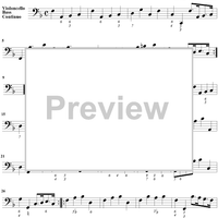 Water Music Suite No. 1 in F Major, No. 6: Air - Cello/Continuo