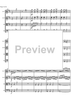 String Quartet No. 6 D Major D74 - Score