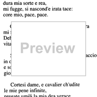 La bella donna mia anzi mia dea