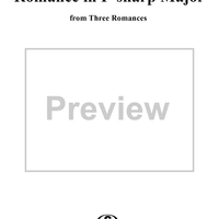 Romance in F-sharp Major, Op. 28, No. 2