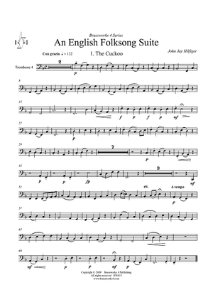 An English Folksong Suite - Trombone 4