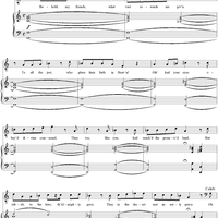 Joshua, Act 1, Nos. 1b  "Behold, my friends"