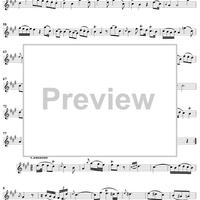 Trio in A Major Op. 3, No. 5 - Violin 1