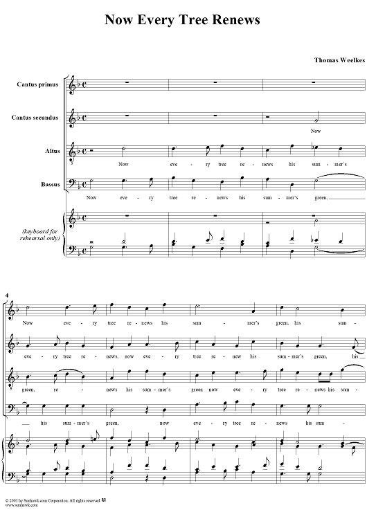 Now Every Tree Renews