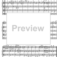 Divertimento No. 6 C Major KV188 - Score
