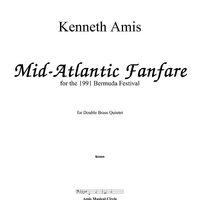 Mid-Atlantic Fanfare - Introductory Notes