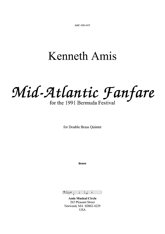 Mid-Atlantic Fanfare - Introductory Notes