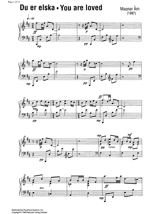 You are loved - Harp