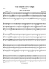 Old English Love Songs - Score