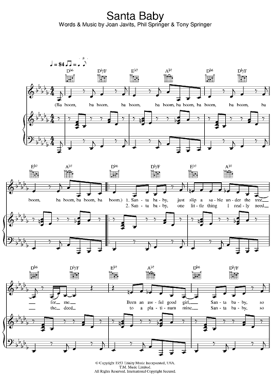 Santa Baby