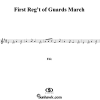 First Reg't of Guards March