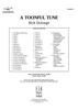 A Toonful Tune - Score
