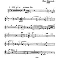 Maghen David - B-flat Clarinets 1 & 2