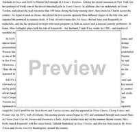 No, No, Nanette - Cast Bios