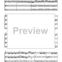 Entrance of the Queen of Sheba - Score