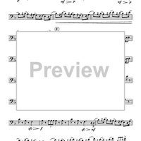 Suite from "The Nutcracker" - Trombone 1