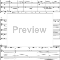 String Quintet No. 2 in B-flat Major, Op. 87 - Score