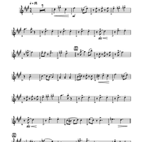 The Royal Tomatoes - B-flat Tenor Saxophone 1