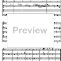 Divertimento No. 3 Eb Major KV166 - Score