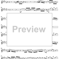 "Herr, deine Güte reicht so weit der Himmel ist", Aria, No. 3 from Cantata No. 17: "Wer Dank opfert, der preiset mich" - Violin 1