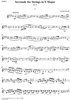 Serenade for Strings in E Major, Op. 22 - Violin 2