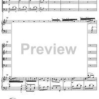 Concerto for Organ in Bb Major, Op 4, No. 2 (HMV 290) - Score