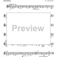 Nimrod from "Enigma Variations" - Alto Clarinet