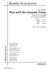 Was will die einsame Träne Op.25 No.21