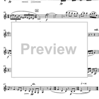 Westerly Winds Op.84 - Clarinet in B-flat