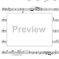 String Trio Bb Major D581A - Cello