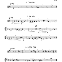 Warm-ups for Beginning Jazz Ensemble - Opt. Trumpet 3