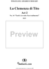 "Tardi s'avvede d'un tradimento", No. 16 from "La Clemenza di Tito", Act 2 (K621) - Full Score