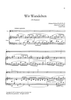 Wir Wandelten (We Wandered) - Piano Accompaniment